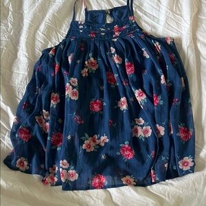 Abercrombie Kids Navy Floral Dress